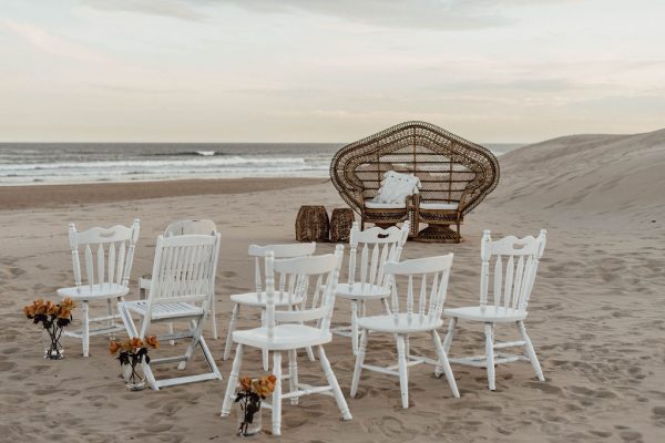 White timber eclectic chairs