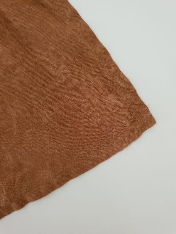 Linen napkin Rust